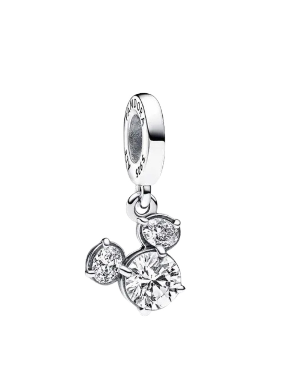 New Pandora Mickey Mouse Silhouette Charm